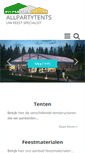 Mobile Screenshot of partytentenverhuur.be